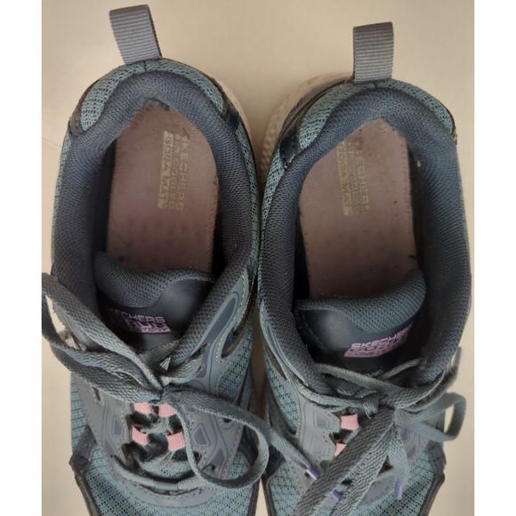 SKECHERS Go Run Consistent Running Sneakers Blue Purple Gray Women's size 8 - Picture 5 of 10
